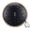 Hluru-Huashu TWL15-12 Charcoal Tongue Drum 15 notes 12